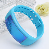 Fashion Pedometer 3D Sensor LED 8GB Smart Sports Watch Bracelet