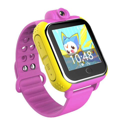 Christmas gift for kids 3G gps tracking watch safeguide children's safety, one key sos and 200MP camera monitoring tracker watch