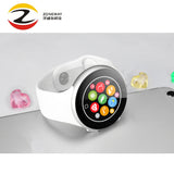 5pcs C5 Bluetooth Smart Watch Phone 2G SIM Call 1.22" 64MB+128MB Heart Rate Pedometer Barometer Sleep Monitor for IOS Android