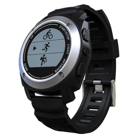 Climb Mode Heart Rate Watch Wristwatch Bluetooth GPS Watch with Run Ride Mode Smart Watch  Waterproof Smartwatch for IOS Android